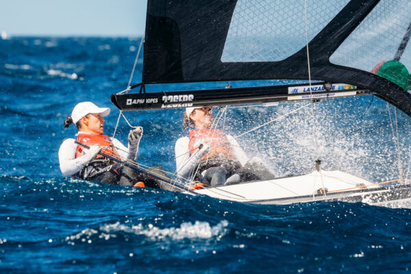 Támara Echegoyen y Paula Barceló (ESP) ©Sailing Energy/Lanzarote Sailing Center