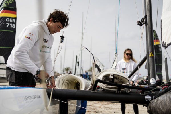 Tara Pacheco y Andrés Barrio
Nacra