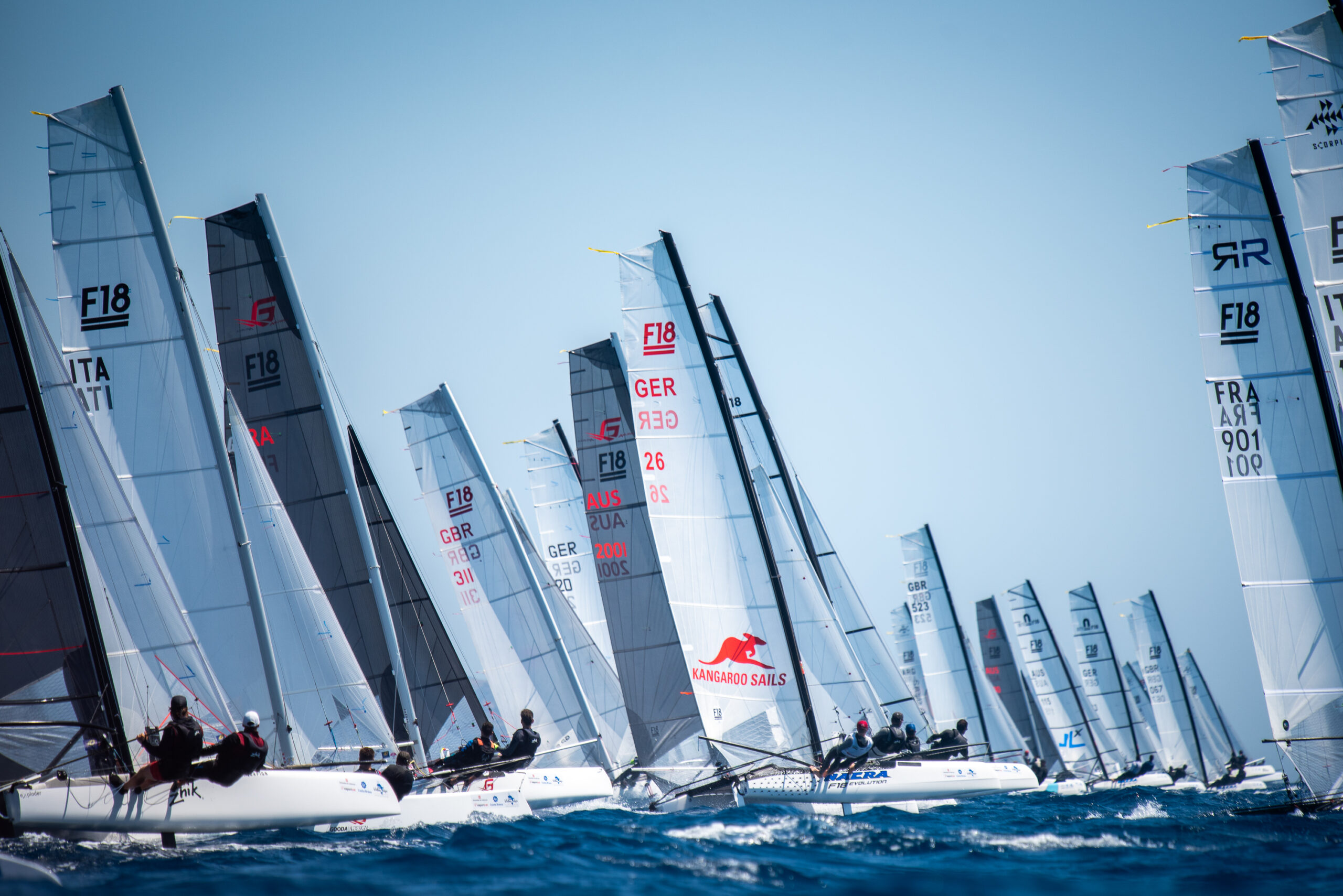 Pablo Völker y Federico Polimeni, campeones del mundo de catamarán F18