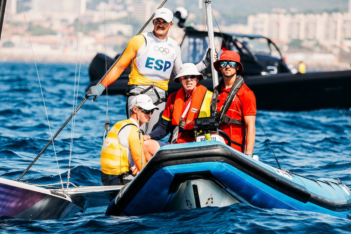 La Medal Race de 49er se disputará mañana